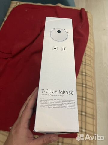 Робот пылесос T-Clean MK550