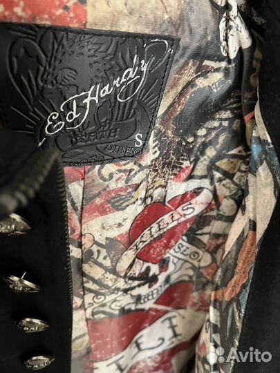Пальто пиджак Ed Hardy