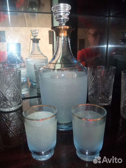 Графин для водки (0,5л) и 2 стопки
