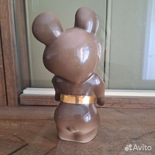 Олимпийский мишка 1980 фарфор дулево