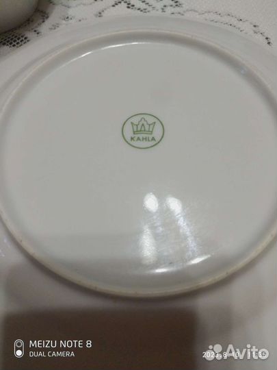 Столовый сервиз гдр на 6 персон kahla