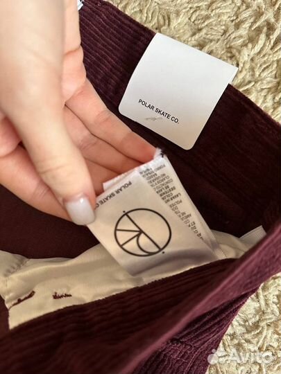 Джинсы polar big boy вельветовые