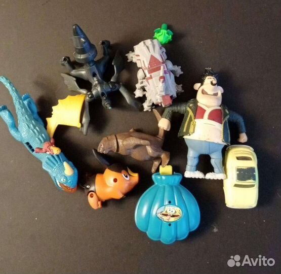 Игрушки из макдональдса 60 шт