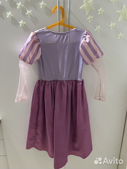 Платье рапунцель 134/140
