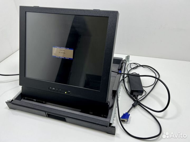 Монитор 17” в серверную стойку VGA Recortec б/у