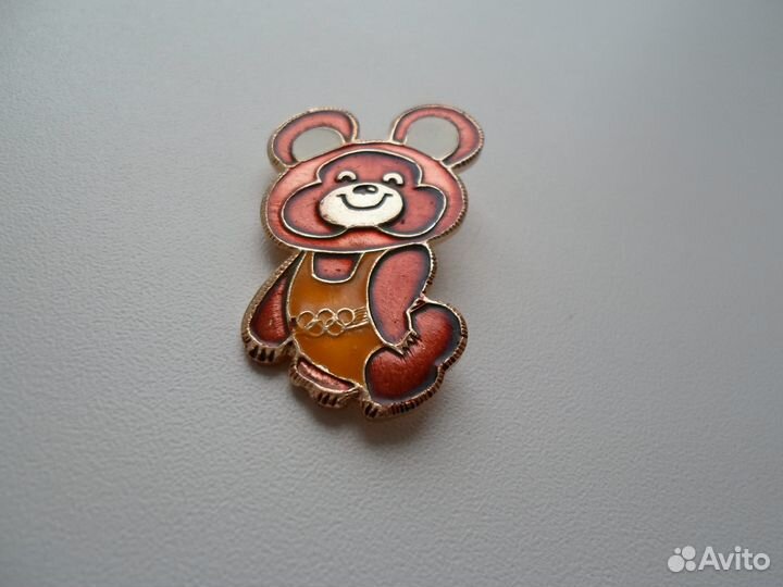 Олимпийский мишка медведь олимпиада 1980