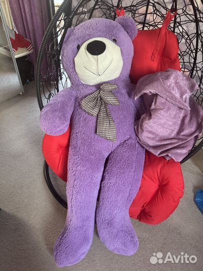 Плюшевый медведь 2 метра