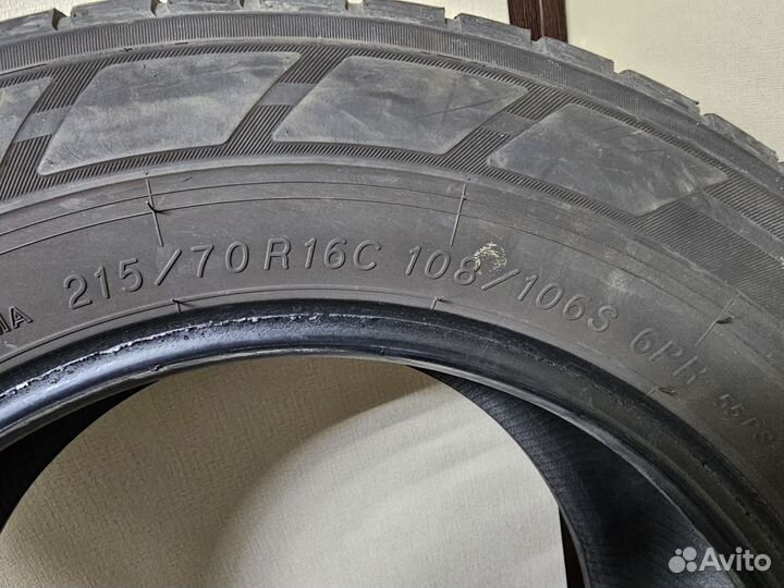Шины б/у 215/70r16c