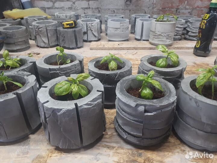 Кашпо и горшки вазоны авторские ручной работы