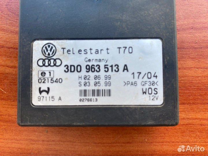 Блок управления Webasto Audi A6 C6 AUK 2007