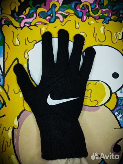 Перчатки Nike черные