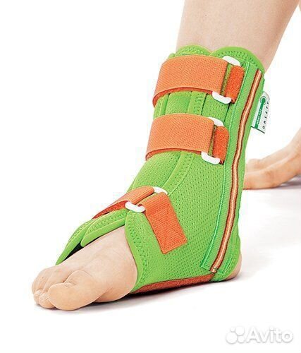 Oртез на голеностопный сустав с ребрами жесткости