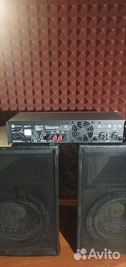 Комплект усилитель+колонки