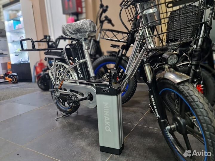 Электровелосипед курьерский