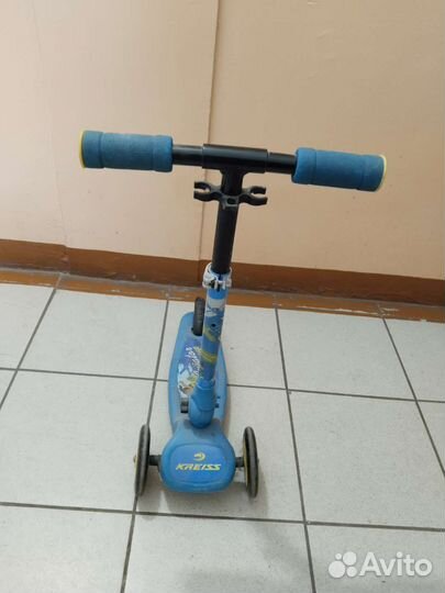 Самокат детский трехколесный бу