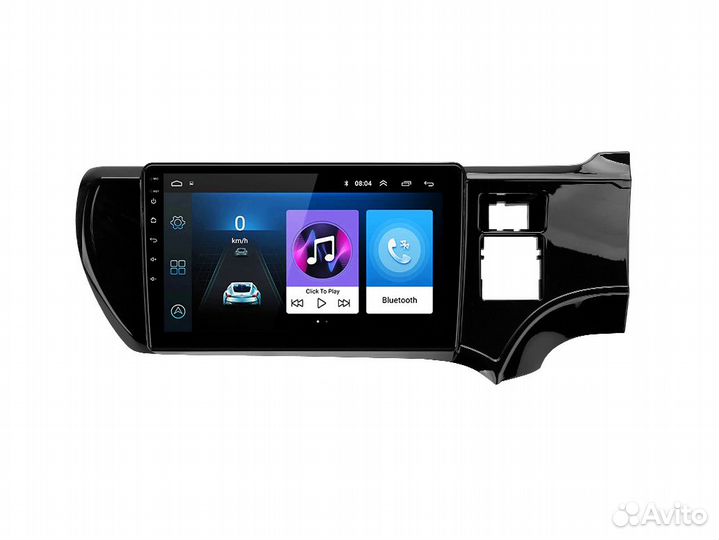 Магнитола Toyota Aqua (правый руль) Android