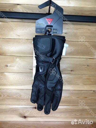 Перчатки длинные, кожа, carbon 3 long gloves, черн