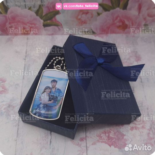 Металлические брелоки с фото или госномером