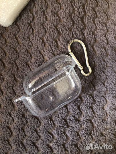 Чехол на airpods pro прозрачный