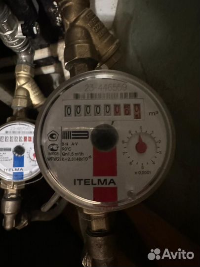 Установка,замена,поверка счётчиков воды и тепла