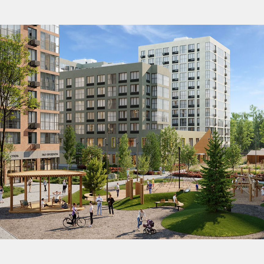 3-к. квартира, 65,7 м², 10/12 эт.