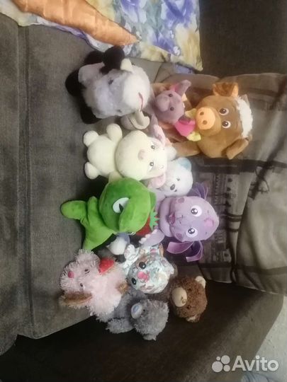 Мягкие игрушки пакетом