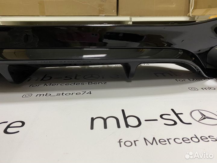 Диффузор Mercedes w213 5.3 AMG дорест