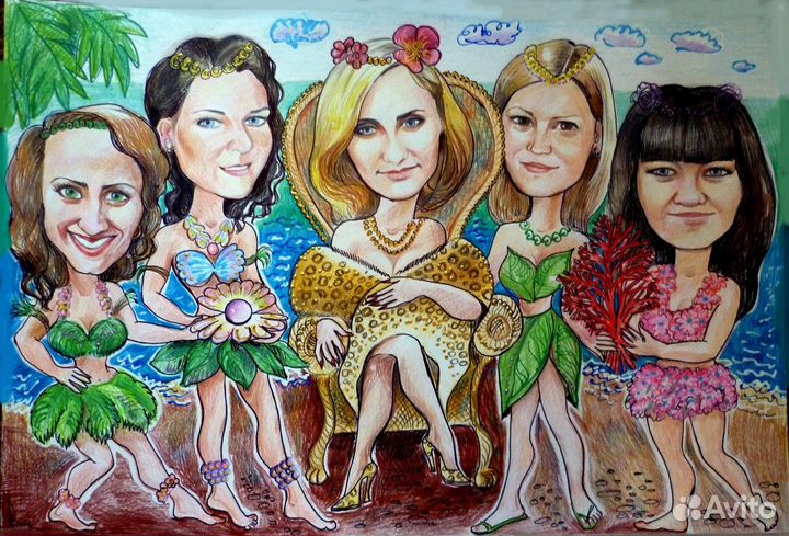 Рисую и пишу портреты и шаржи