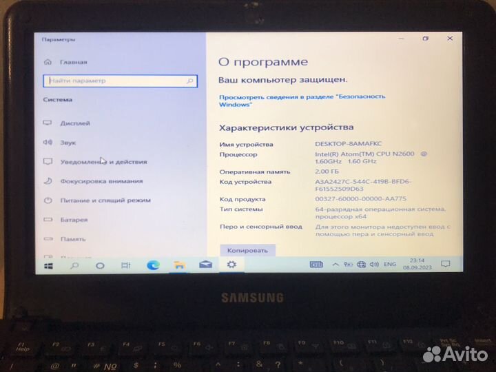 Материнская плата для нетбука samsung NC110P