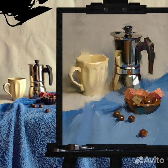 Мастер-класс живописи маслом