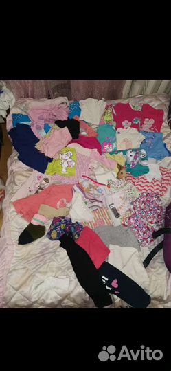 Пакет вещей на девочку 2-4 года