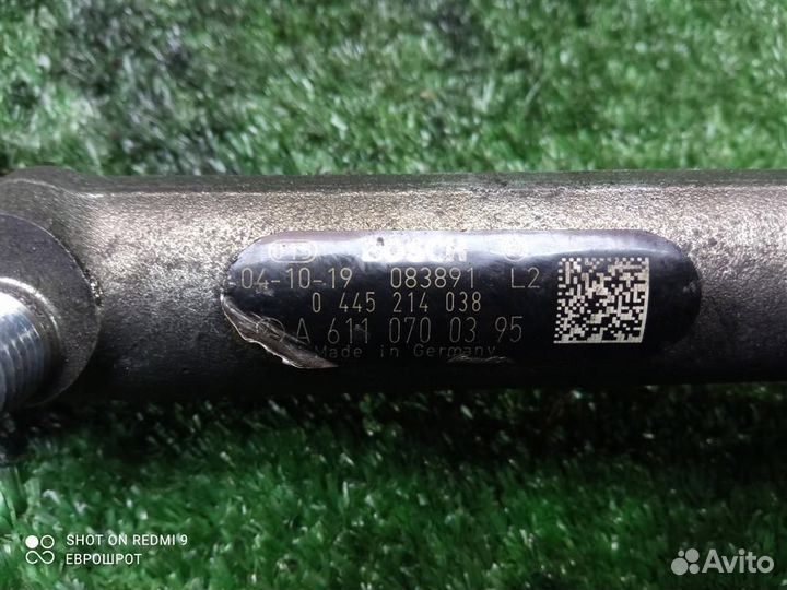 Топливная рампа Mercedes Benz W203 (2000-2006)