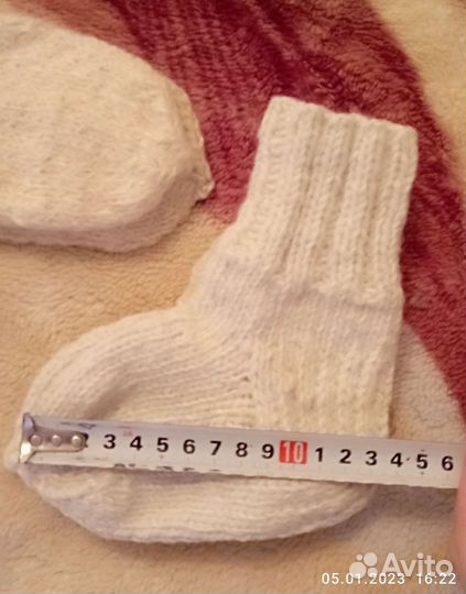 Шерстяные носки детские