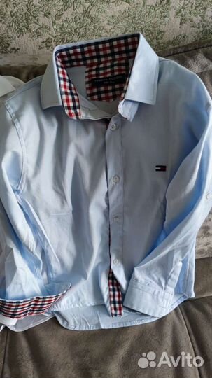 Рубашка tommy hilfiger, George, Ralph Lauren