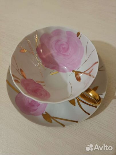 Чашка с блюдцем