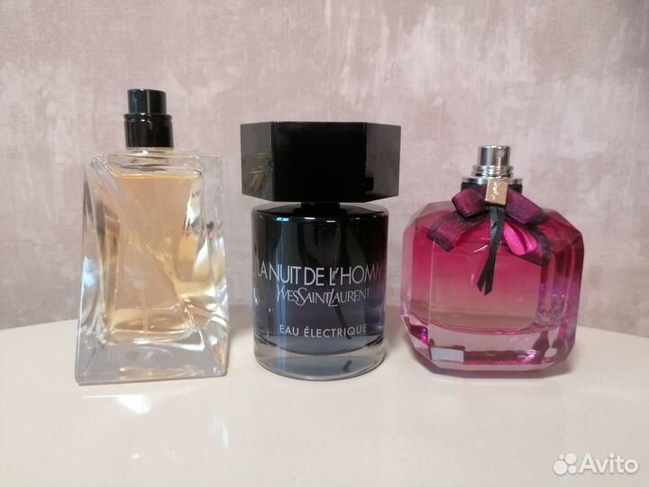 Armani, YSL, Lancome