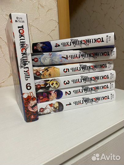 Книга аниме токийский гуль