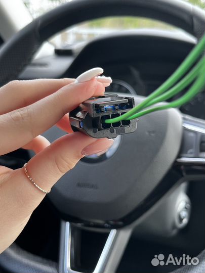 Разъем фишка для эгур Ford черный