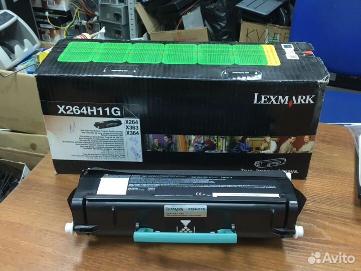 Новый оригинальный картридж Lexmark X264H11G