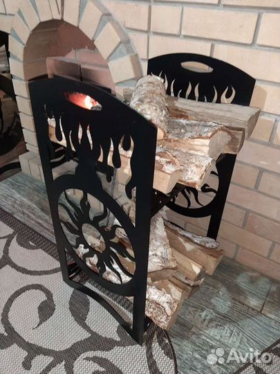 Дровница для бани