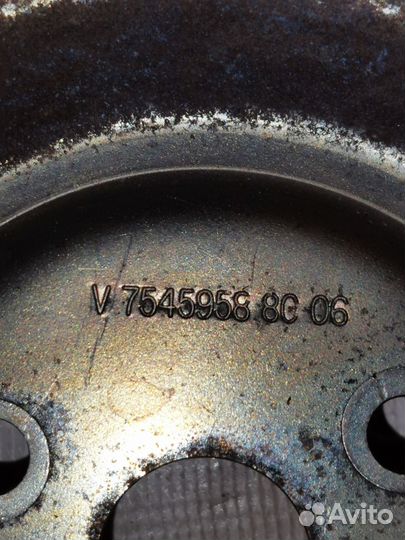 Шкив водяного насоса (помпы) Peugeot 308 I рестайл