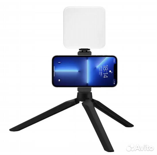 Портативный видеосвет RGB для съемки, лампа для фо