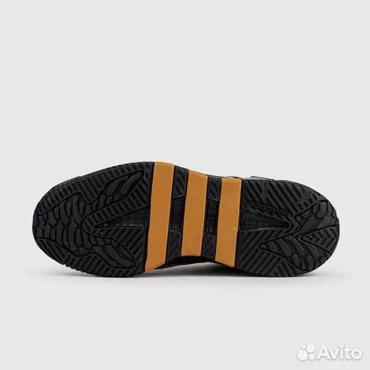 Кроссовки Adidas Niteball Grey / Black with Fur