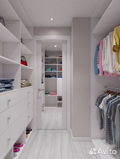 Гардеробная с Зеркалом