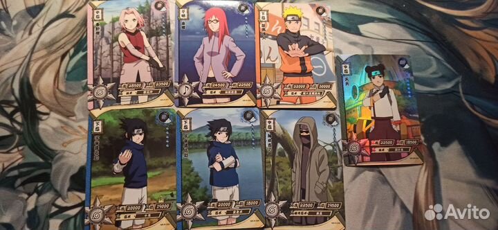 Карты Наруто