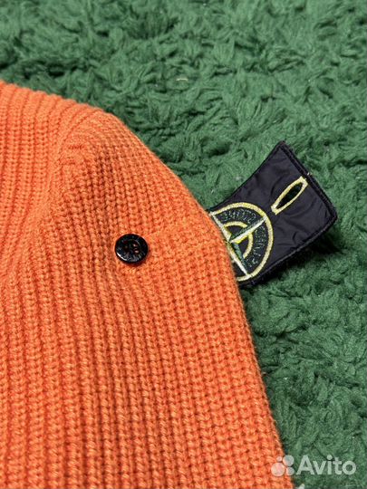 Свитер stone island Orange (Оригинал Легит)