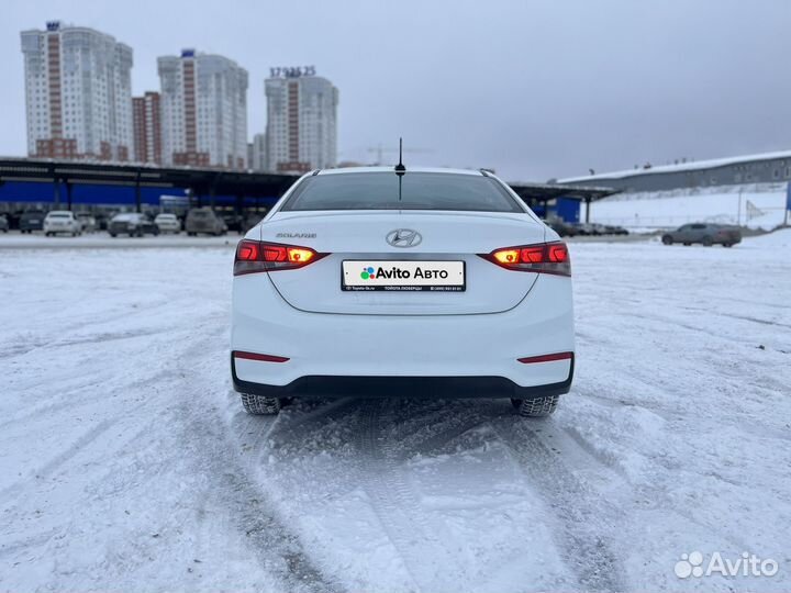 Hyundai Solaris 1.4 AT, 2017, 111 390 км