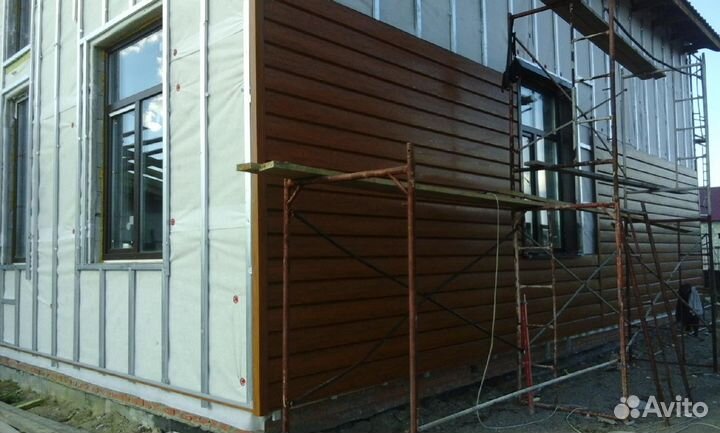 Монтаж сайдинга, монтаж софитов. Надёжная бригада