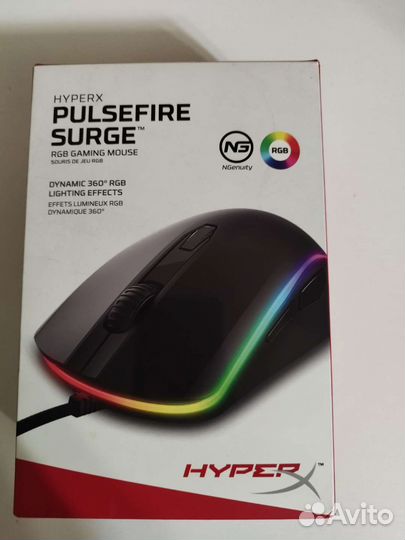 Игровая мышь hyperx pulsefire surge