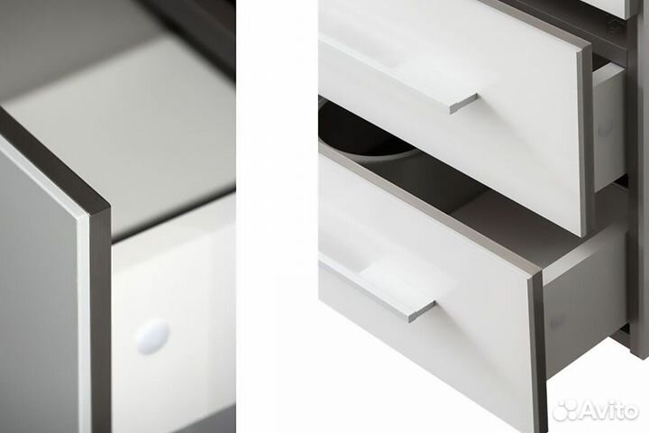 Тумба под раковину для ванной 100 (напольная, 1 ящ